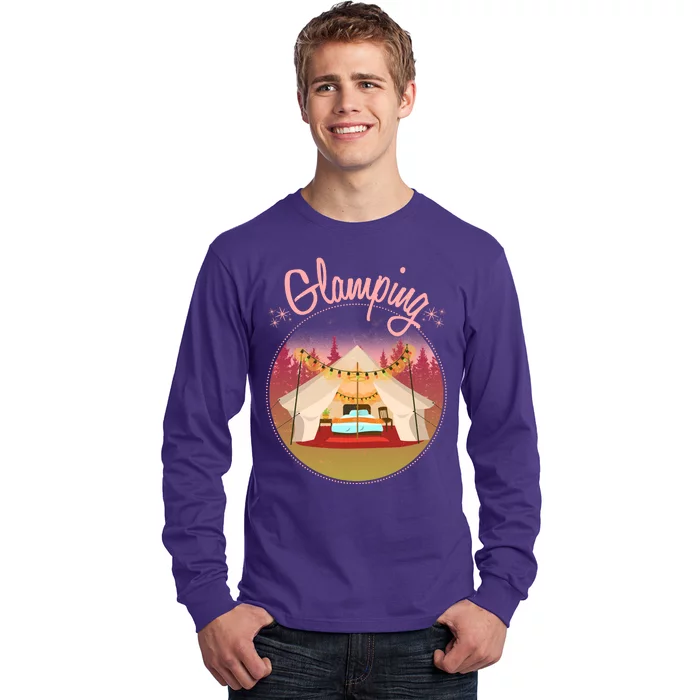 Glamping Fancy Camping Long Sleeve Shirt