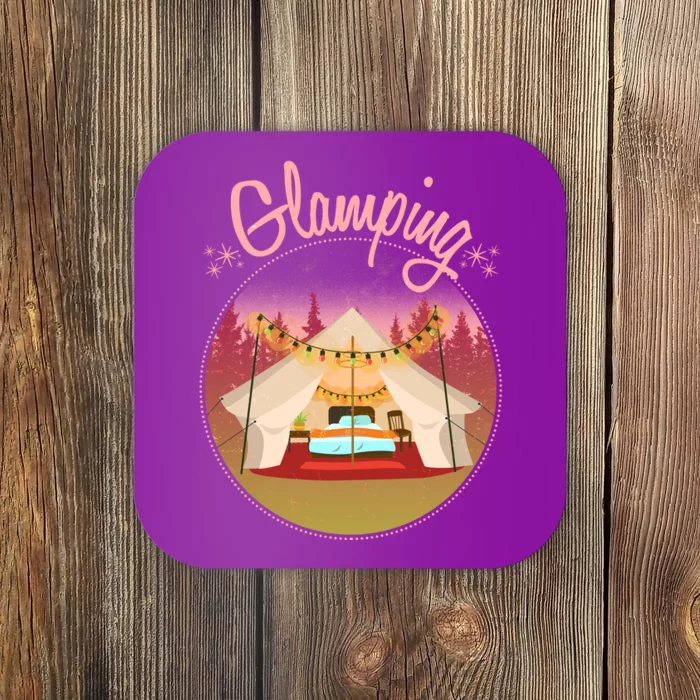 Glamping Fancy Camping Coaster