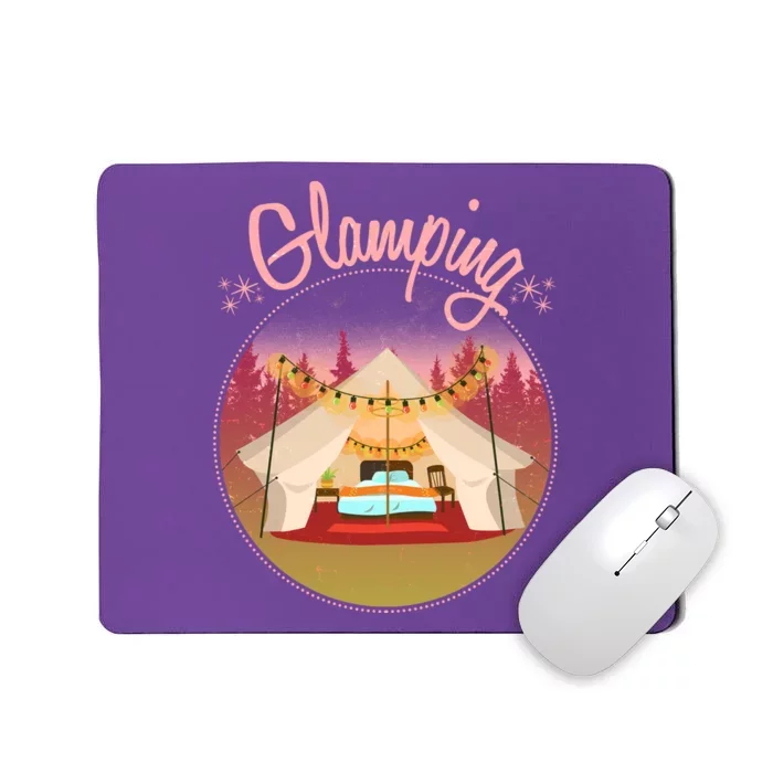 Glamping Fancy Camping Mousepad