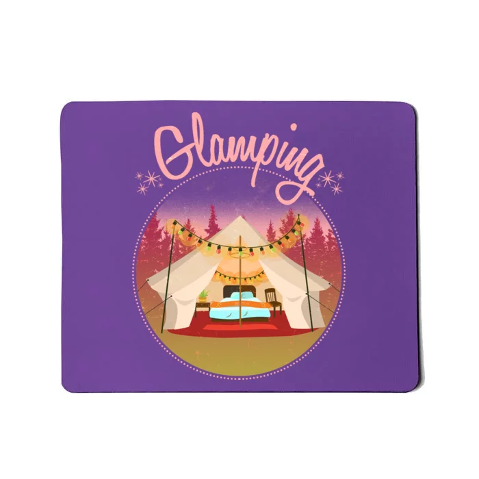 Glamping Fancy Camping Mousepad