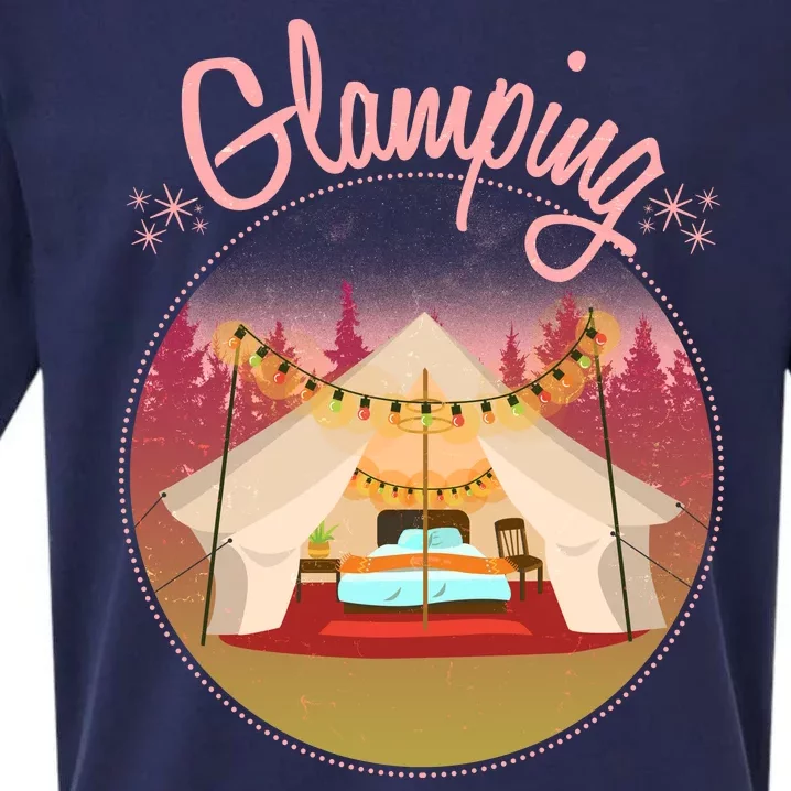 Glamping Fancy Camping Sueded Cloud Jersey T-Shirt