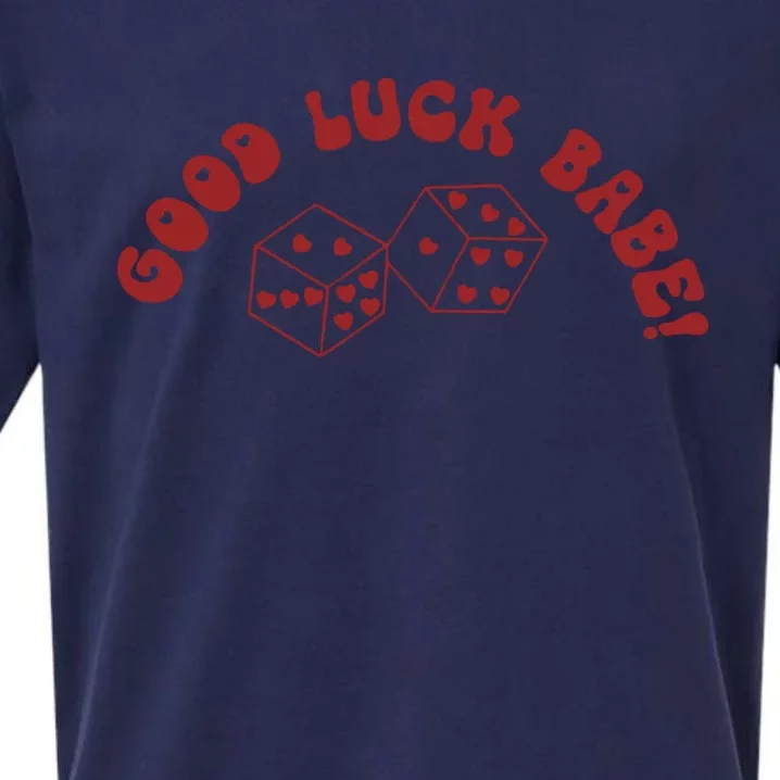 Good Luck Babe Pony Club Sueded Cloud Jersey T-Shirt