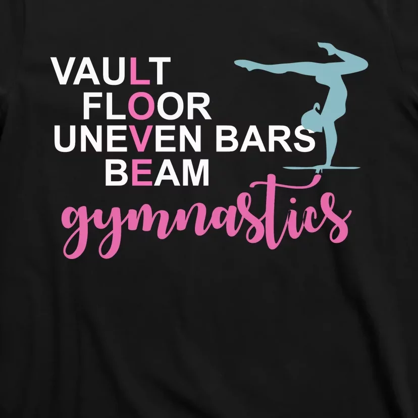 Gymnastics Love Beam Gymnastics T-Shirt