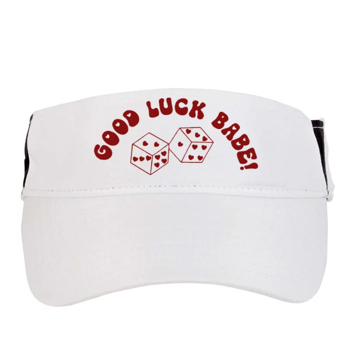 Good Luck Babe! Pink Pony Club Adult Drive Performance Visor