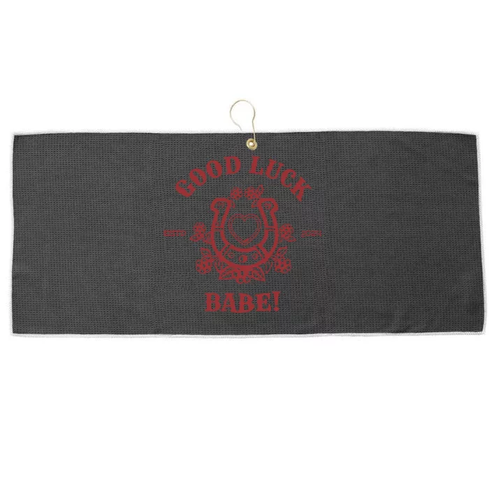 Good Luck Babe Chappell Roan Large Microfiber Waffle Golf Towel