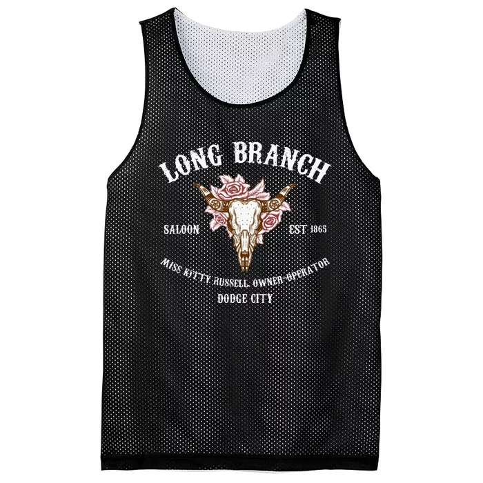 Gunsmoke Long Branch Saloon Mesh Reversible Basketball Jersey Tank