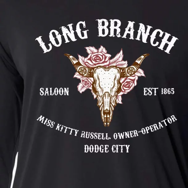 Gunsmoke Long Branch Saloon Cooling Performance Long Sleeve Crew