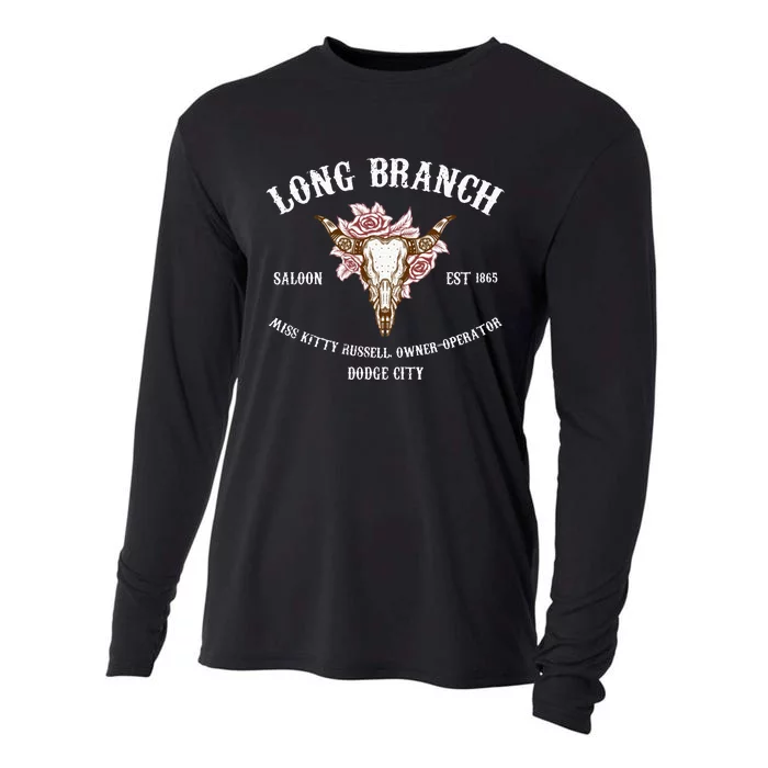 Gunsmoke Long Branch Saloon Cooling Performance Long Sleeve Crew