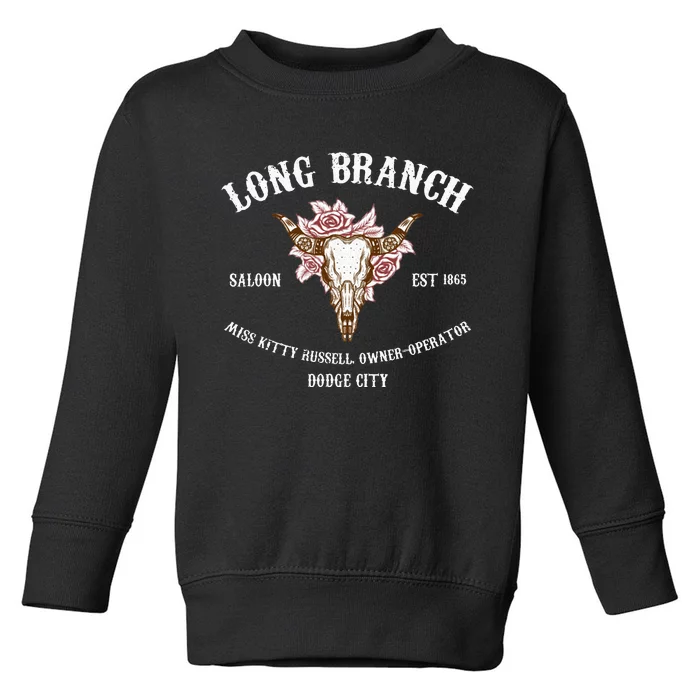 Gunsmoke Long Branch Saloon Toddler Sweatshirt