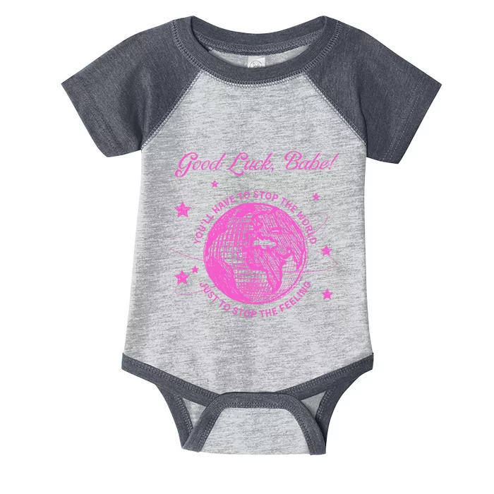 Good Luck Babe Infant Baby Jersey Bodysuit