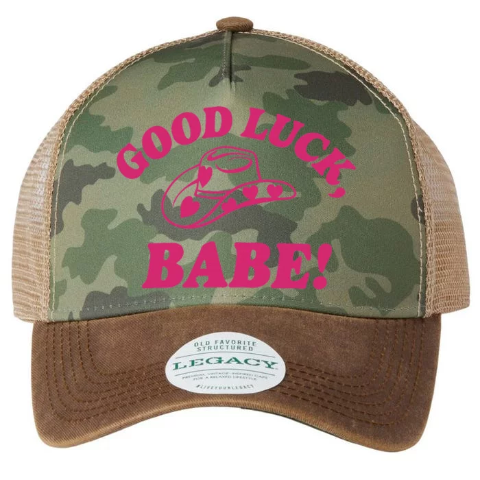 Good Luck Babe! Pink Pony Club Legacy Tie Dye Trucker Hat