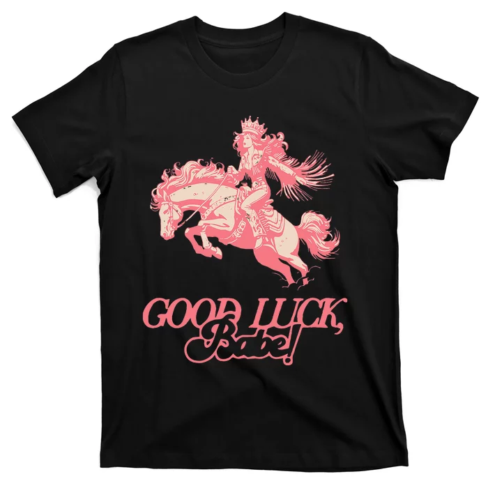 Good Luck Babe Retro 90s Birthday T-Shirt