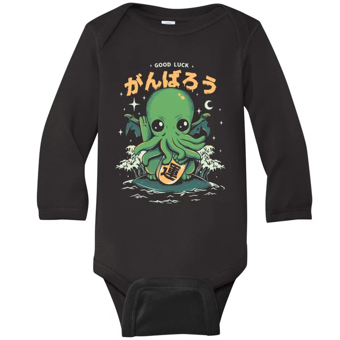 Good Luck Cthulhu Baby Long Sleeve Bodysuit