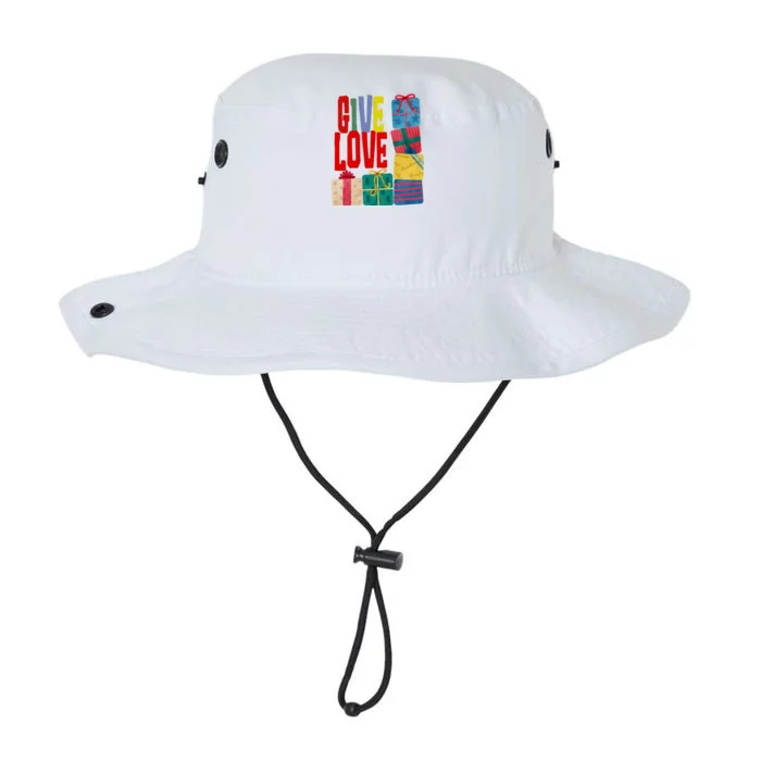 Give Love Christmas Holiday Gifts Legacy Cool Fit Booney Bucket Hat