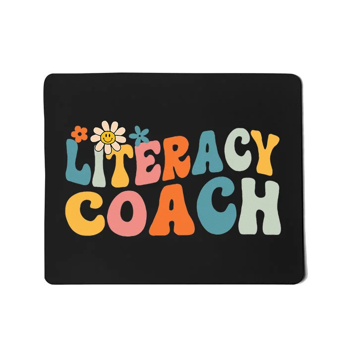 Groovy Literacy Coach Appreciation Day Back To School Mousepad