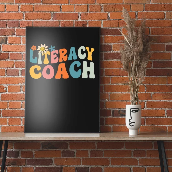 Groovy Literacy Coach Appreciation Day Back To School Poster