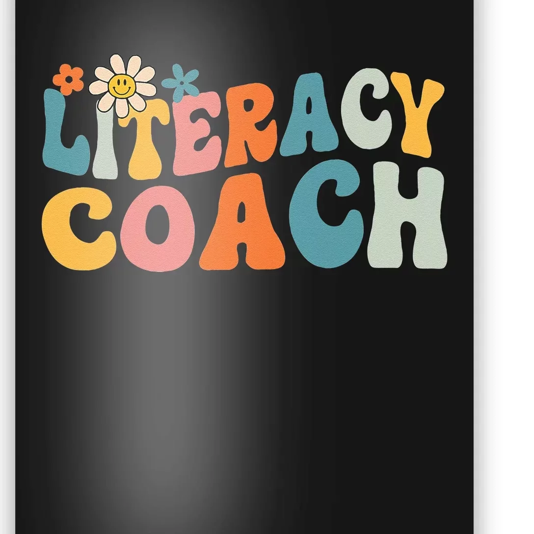 Groovy Literacy Coach Appreciation Day Back To School Poster