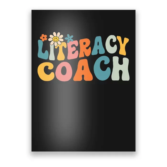 Groovy Literacy Coach Appreciation Day Back To School Poster