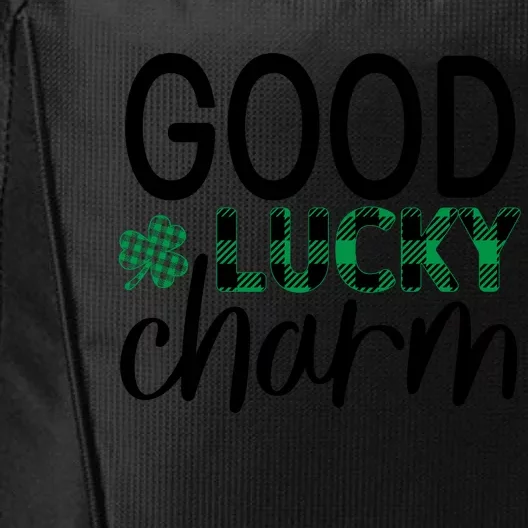 Good Luck Charm Funny St Patricks Day City Backpack