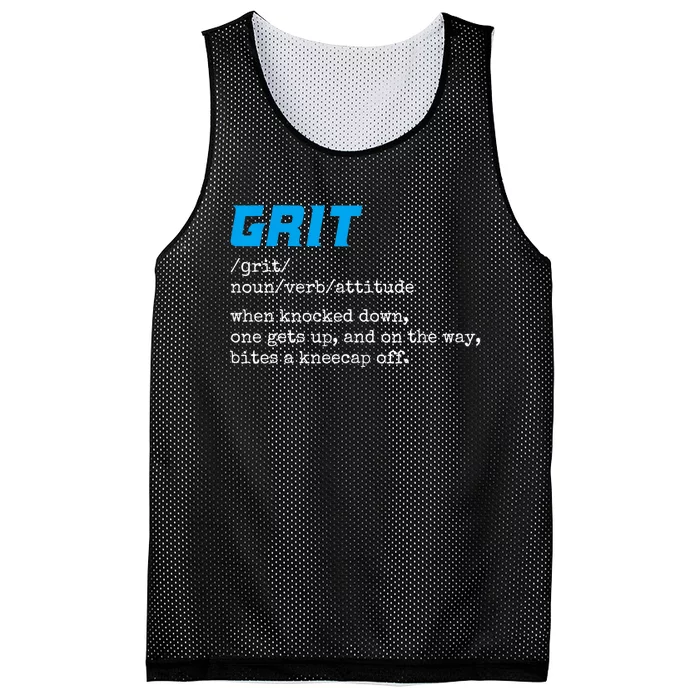 Grit Lions Definition Funny Detroit City Mesh Reversible Basketball Jersey Tank