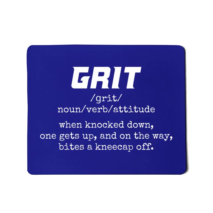 Grit Lions Definition Funny Detroit City Mousepad