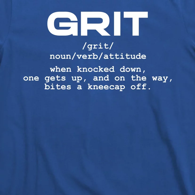 Grit Lions Definition Funny Detroit City T-Shirt