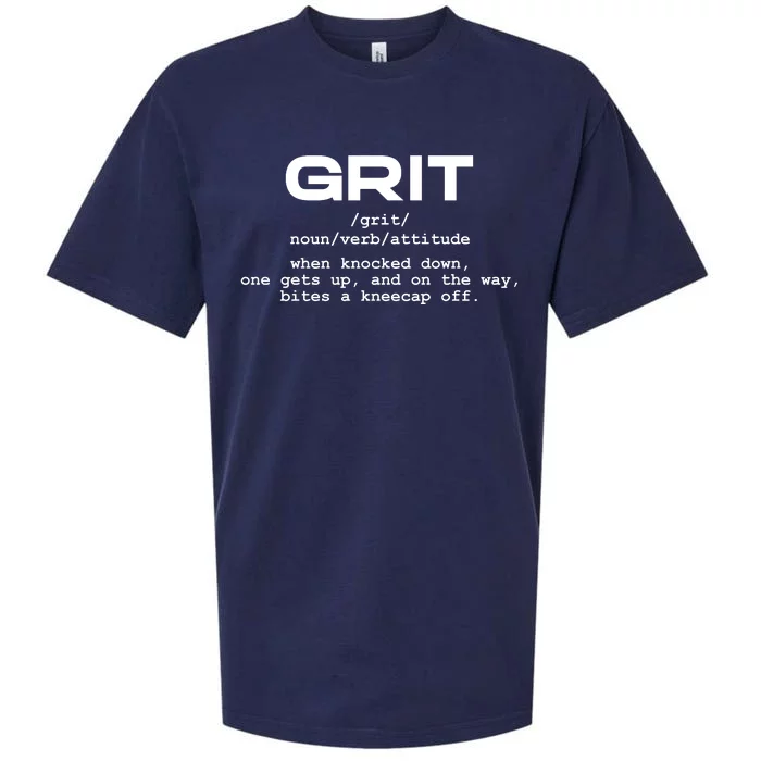 Grit Lions Definition Funny Detroit City Sueded Cloud Jersey T-Shirt