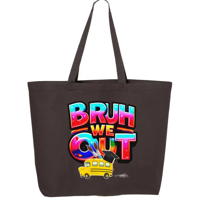 Grad Last Day Of School Farewell Party Bruh We Out Gift 25L Jumbo Tote