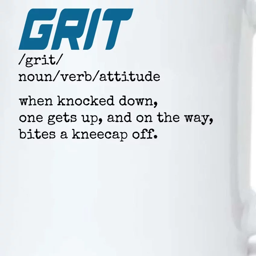 Grit Lions Definition Funny Detroit City Black Color Changing Mug