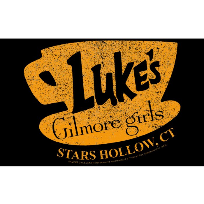 Gilmore LukeS Diner Stars Hollow Distressed Sign Bumper Sticker