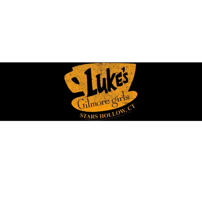 Gilmore LukeS Diner Stars Hollow Distressed Sign Bumper Sticker