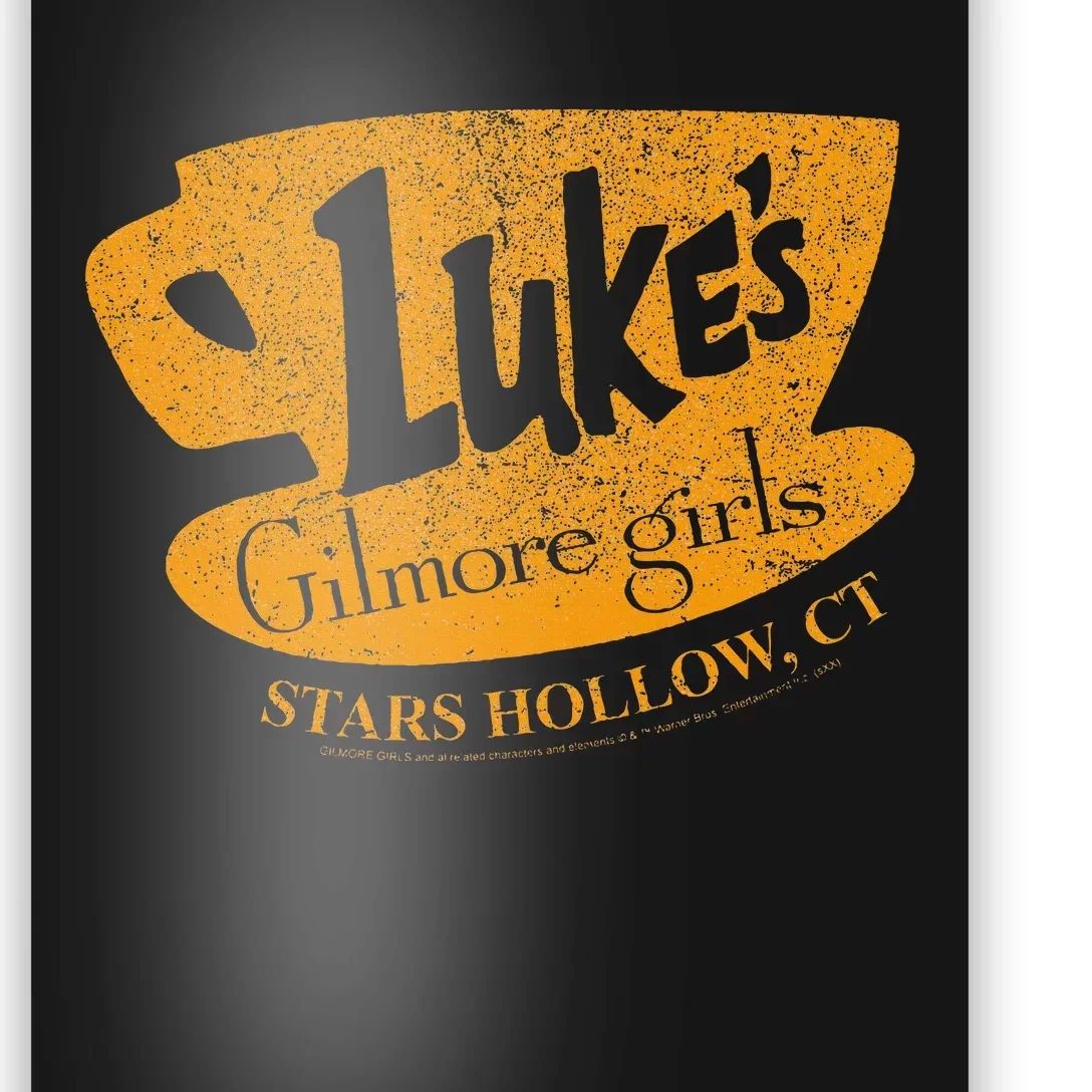 Gilmore LukeS Diner Stars Hollow Distressed Sign Poster