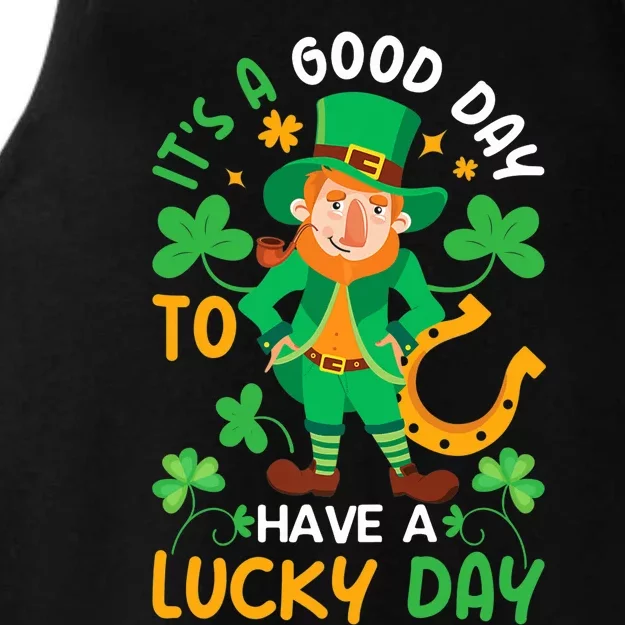 Good Lucky Day, Funny Teacher and Student St Patricks Day Premium Ladies Tri-Blend Wicking Tank