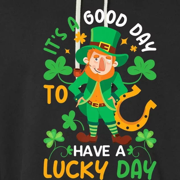 Good Lucky Day, Funny Teacher and Student St Patricks Day Premium Garment-Dyed Fleece Hoodie