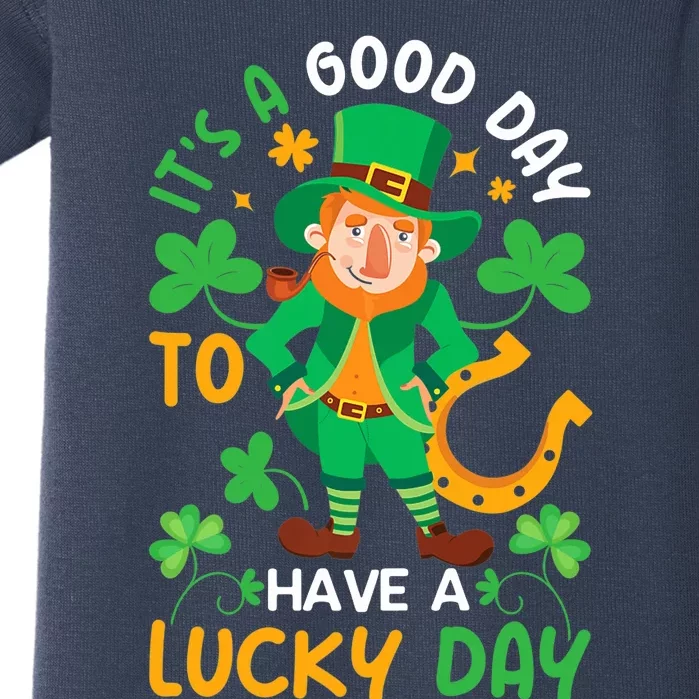 Good Lucky Day, Funny Teacher and Student St Patricks Day Premium Baby Bodysuit