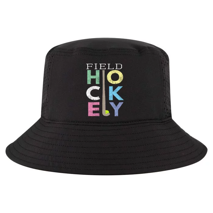 Girls Love Field Hockey Fun Birthday Gift Product Gift Cool Comfort Performance Bucket Hat