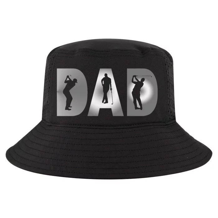 Golf Lover Fun Golf Dad Gift For Dad Father's Day Cool Comfort Performance Bucket Hat