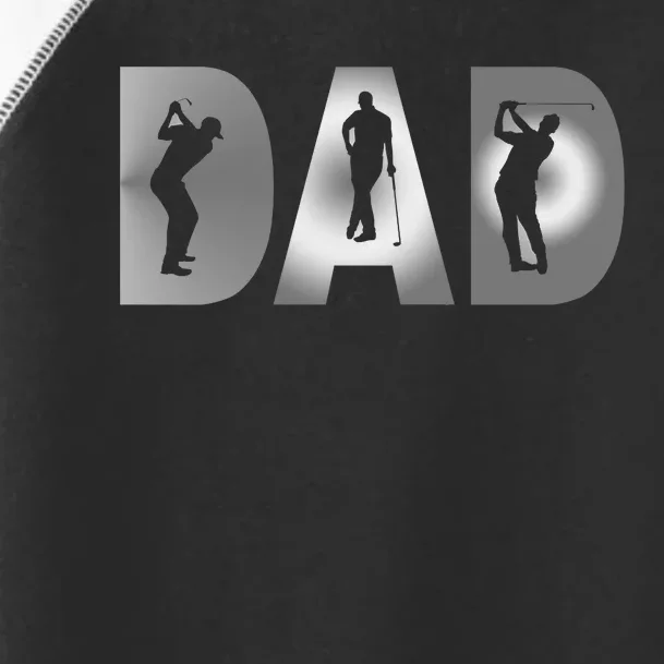 Golf Lover Fun Golf Dad Gift For Dad Father's Day Toddler Fine Jersey T-Shirt