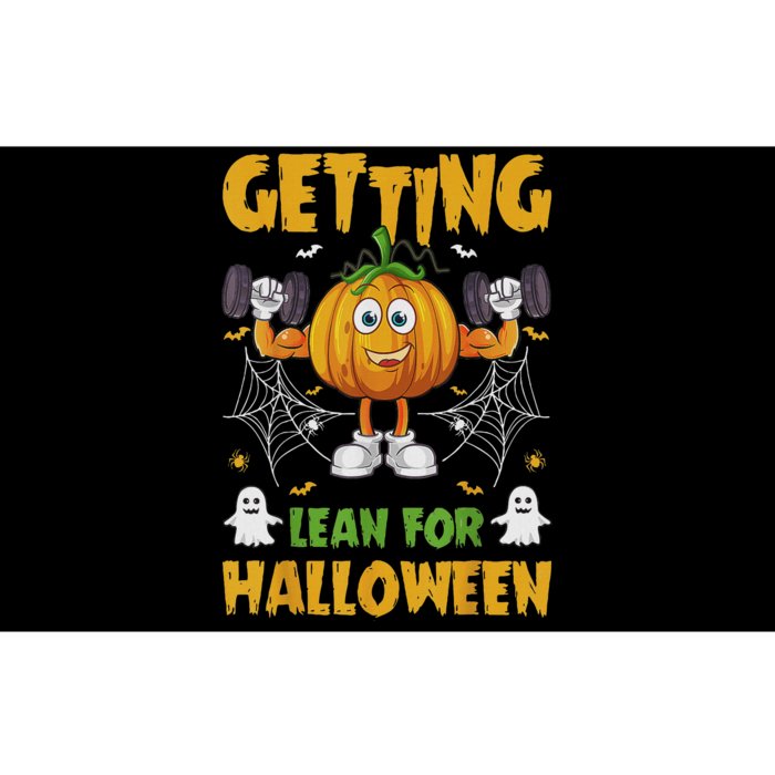 Getting Lean For Halloween Funny Workout Happy Halloween Bumper Sticker