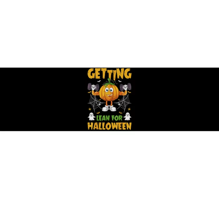 Getting Lean For Halloween Funny Workout Happy Halloween Bumper Sticker