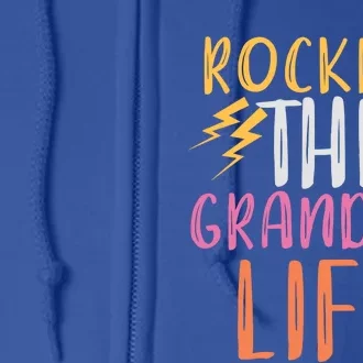 Grandmother Life Family Granny Mothers Day Funny Grandma Gift Full Zip Hoodie