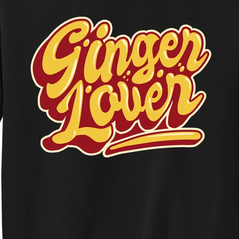 Ginger Lover Funny Redhead Retro Sweatshirt