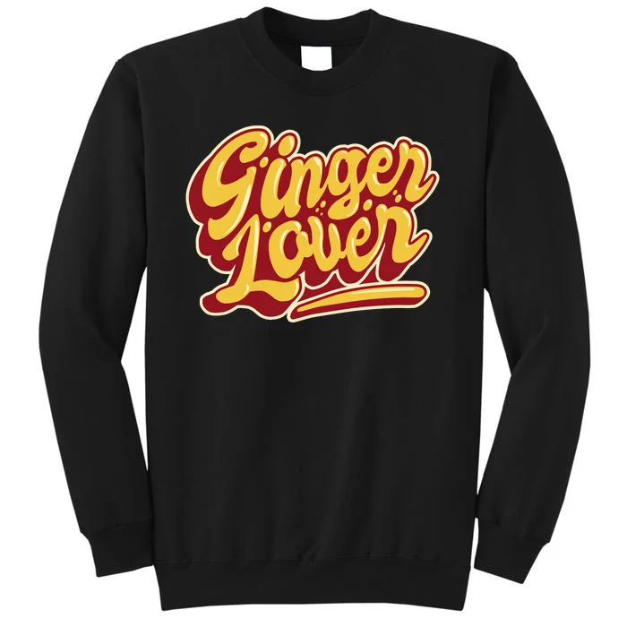 Ginger Lover Funny Redhead Retro Sweatshirt