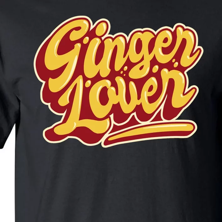 Ginger Lover Funny Redhead Retro Tall T-Shirt