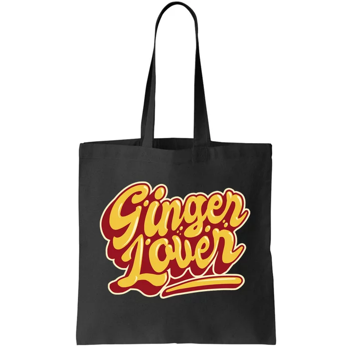 Ginger Lover Funny Redhead Retro Tote Bag