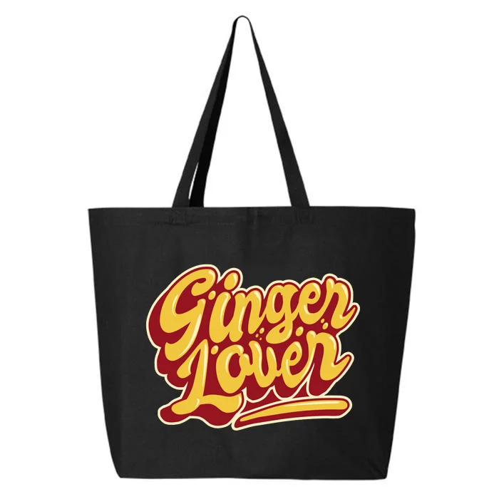 Ginger Lover Funny Redhead Retro 25L Jumbo Tote