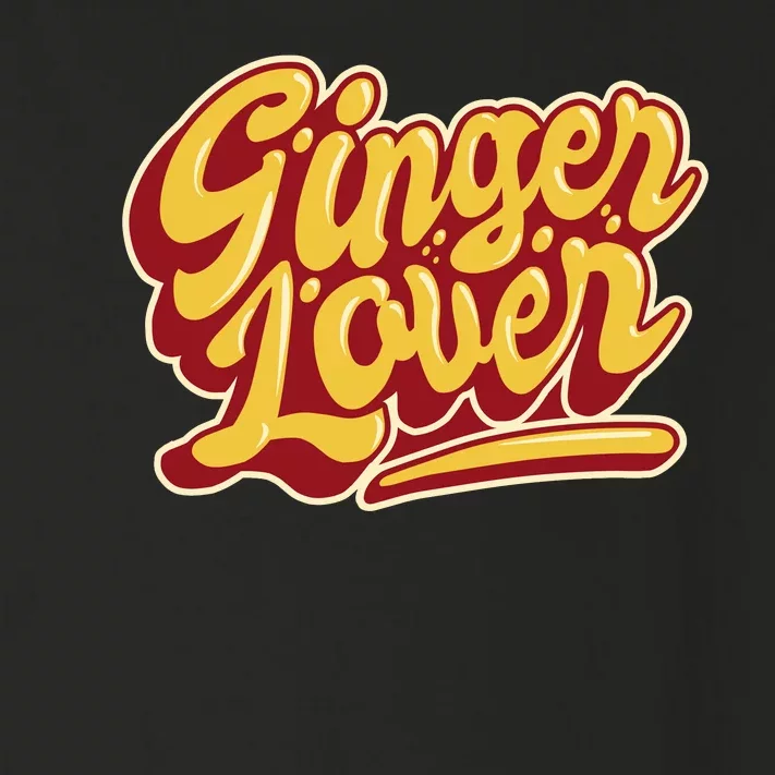 Ginger Lover Funny Redhead Retro Toddler Long Sleeve Shirt