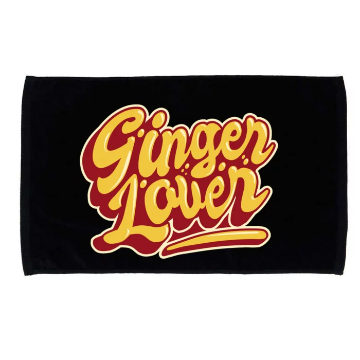 Ginger Lover Funny Redhead Retro Microfiber Hand Towel