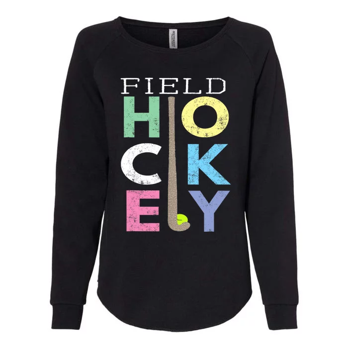 Girl Love Field Hockey Fun Birthday Gift product Womens California Wash Sweatshirt