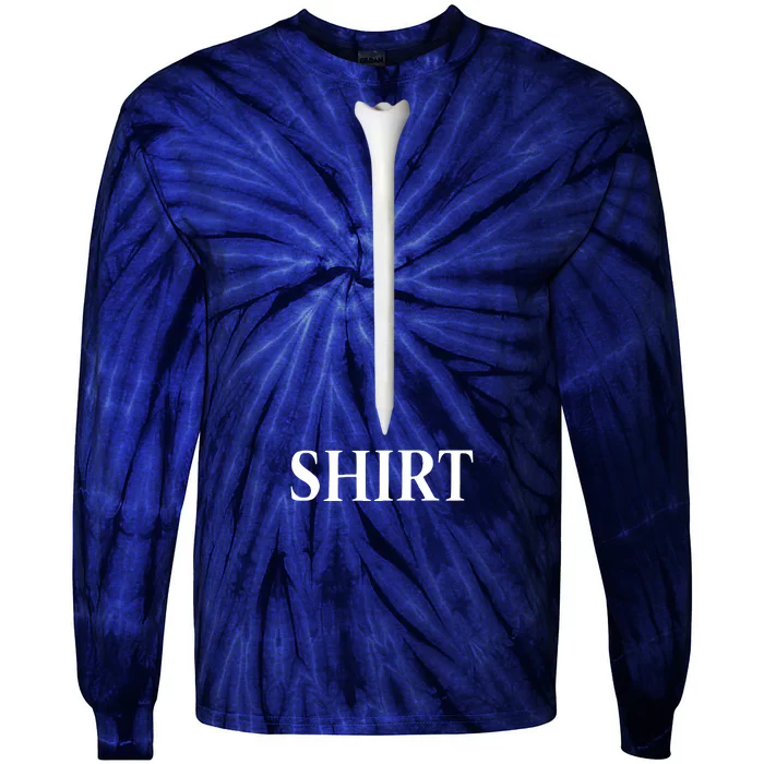 Golf Lover Funny Gift Tie-Dye Long Sleeve Shirt